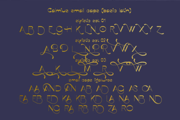 Calmius Font - Preview 6