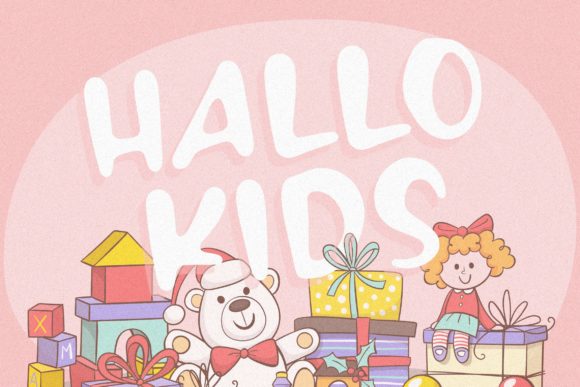 Franky Toys Font PNG with transparent background - Preview 2