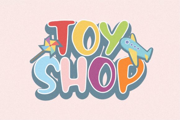 Franky Toys Font PNG with transparent background - Preview 4