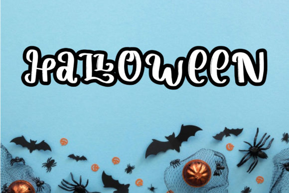 Halloween Creepy Font PNG with transparent background - Preview 1