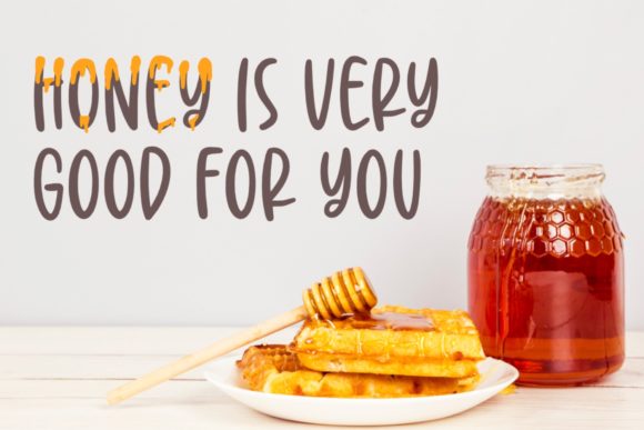Honey Lumeri Font font preview - 4