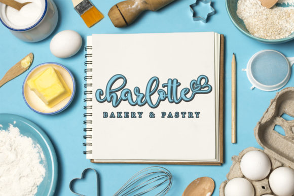 Jocellyne Font PNG with transparent background - Preview 2