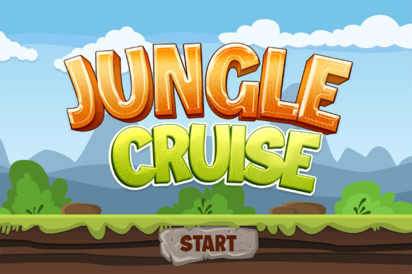 Jungle Adventurer Font PNG with transparent background - Preview 1