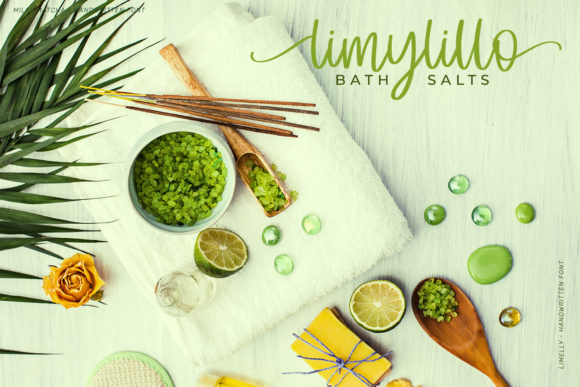 Limelly Font PNG with transparent background - Preview 2