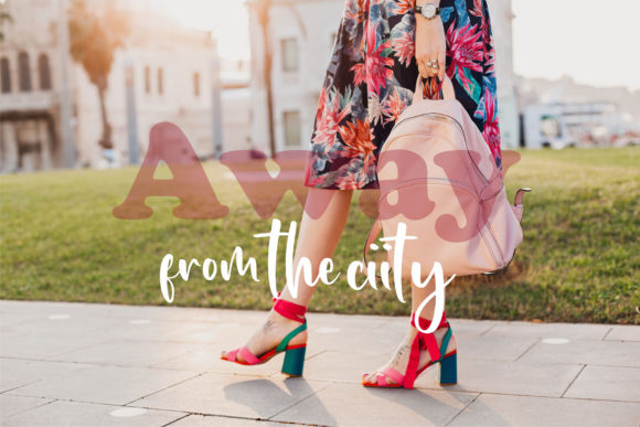 Mostiya Font font preview - 5