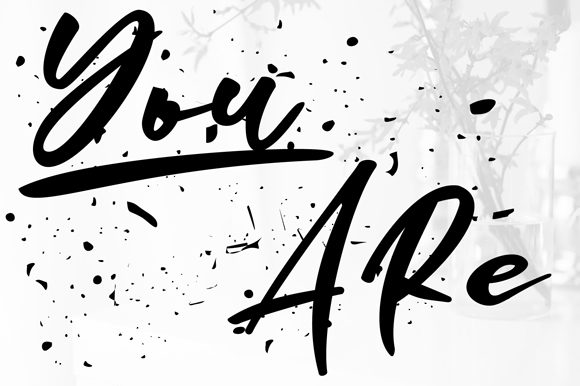 OnsFina Font PNG with transparent background - Preview 4