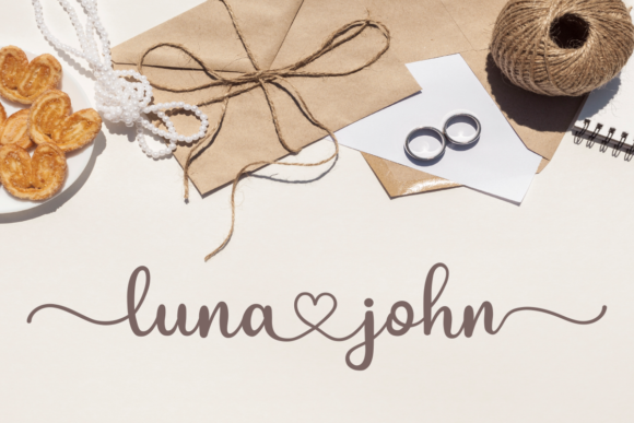 Red Rose Font PNG with transparent background - Preview 5