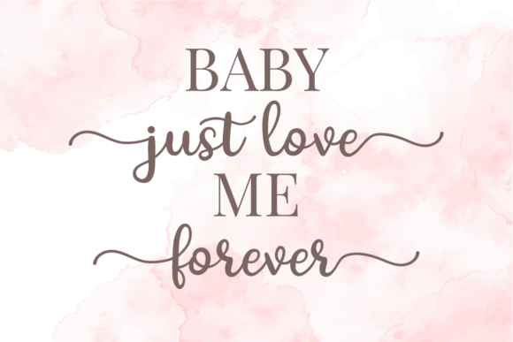 Red Rose Font PNG with transparent background - Preview 6