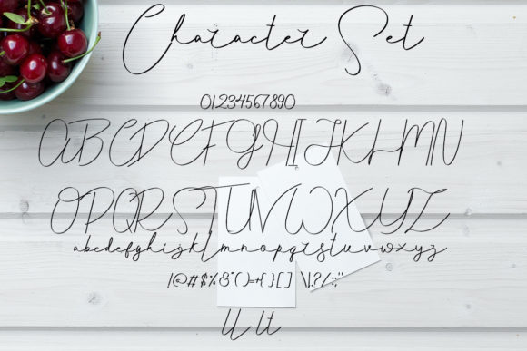 Selaris Font PNG with transparent background - Preview 4