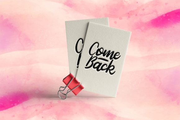 Shatige Font PNG with transparent background - Preview 1