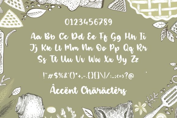 Baked Almond Font - Preview 5