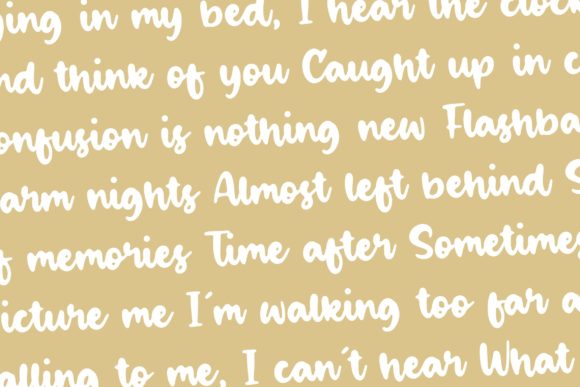 Baked Almond Font - Preview 6