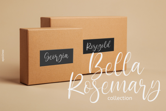 Bella Rosemary Font - Preview 4