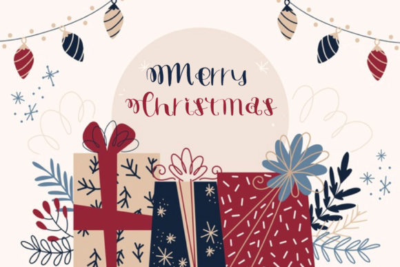 Biggest Santa Font - Preview 1