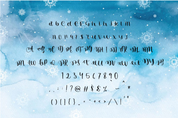 Biggest Santa Font - Preview 3
