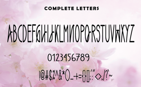 Christmas Tree Font - Preview 3