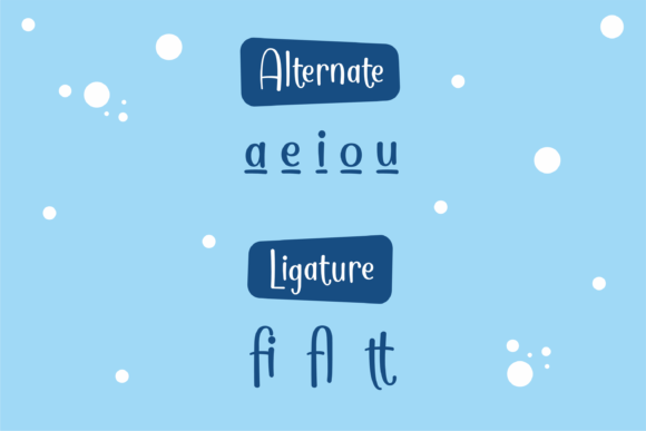 Cuttie Font - Preview 2