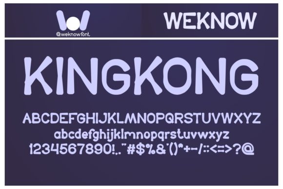 King of the World Font - Preview 1