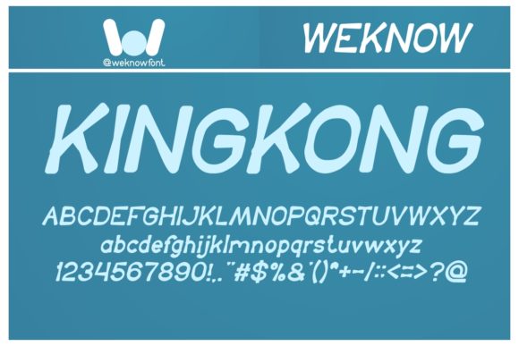 King of the World Font - Preview 4