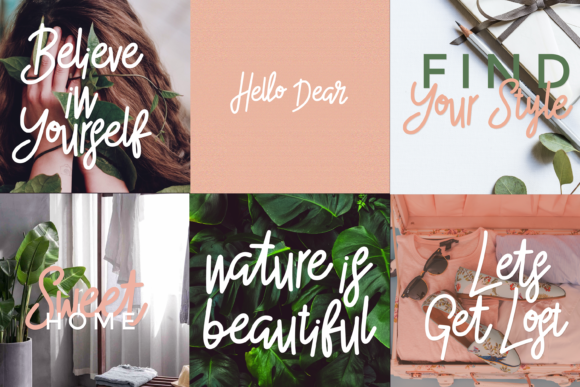 Meiloly Font PNG with transparent background - Preview 1
