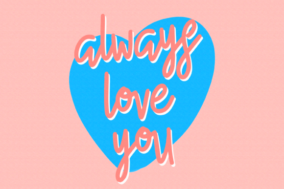 Meiloly Font PNG with transparent background - Preview 5