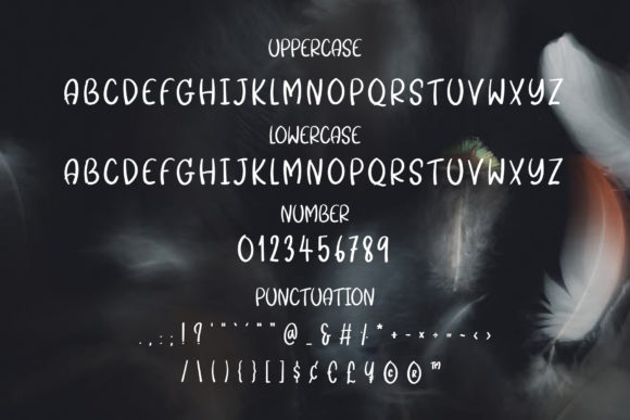 Pink Star Font PNG with transparent background - Preview 2