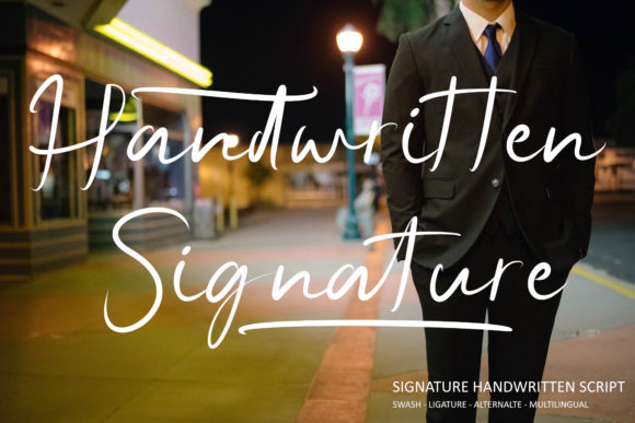 Raggatar Lettering Font PNG with transparent background - Preview 3