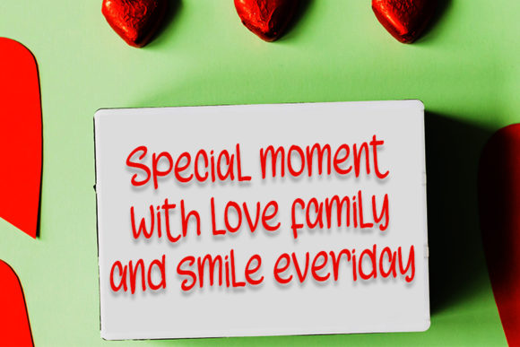 Afternoon Christmas Font - Preview 3