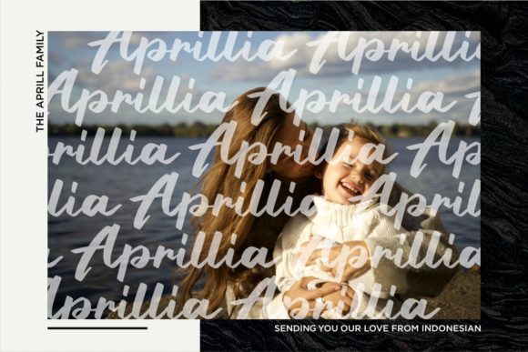 Aprillia Wijaya Font - Preview 5