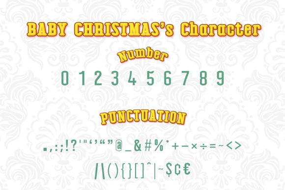 Baby Christmas Font - Preview 2