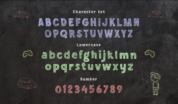 Chalkboy Font - Preview 1