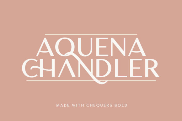 Chequers Font - Preview 1
