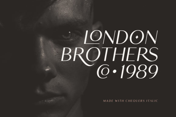 Chequers Font - Preview 2