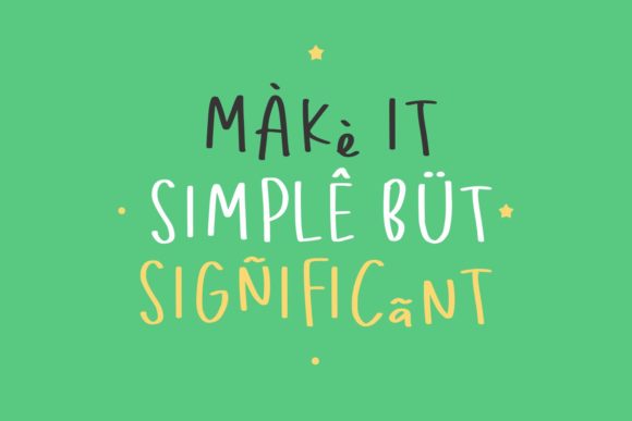 Cosmos Logic Font PNG with transparent background - Preview 3