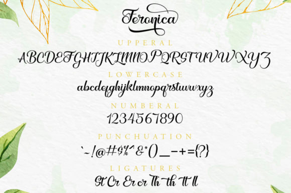 Feronica Font - Preview 5