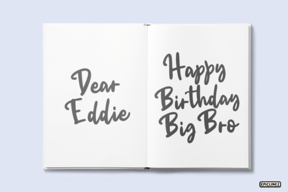 Happy Wednesday Font - Preview 3