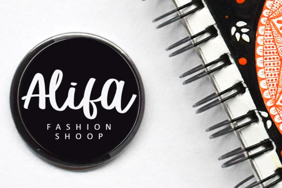 Monatifa Font PNG with transparent background - Preview 2