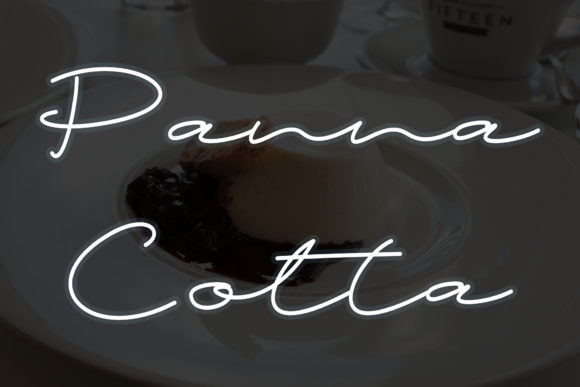 Pannonia Font font preview - 4