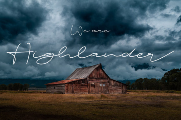 Pannonia Font font preview - 5