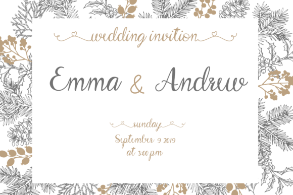 Quilla Font PNG with transparent background - Preview 1