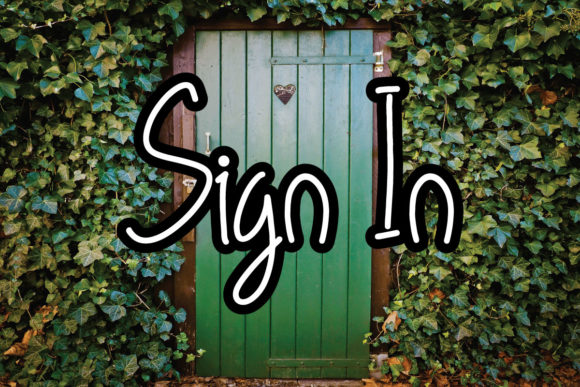 Resign Font PNG with transparent background - Preview 1