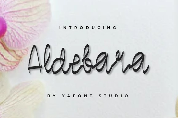 Aldebara Font - Preview 2