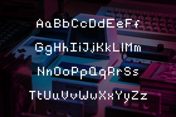 Alpharush Font - Preview 1