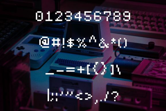 Alpharush Font - Preview 2