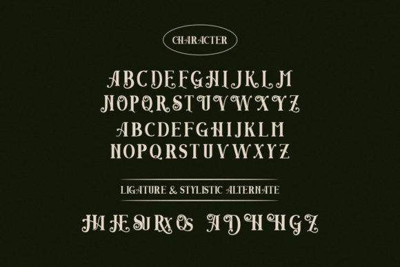 Angwie Font - Preview 2