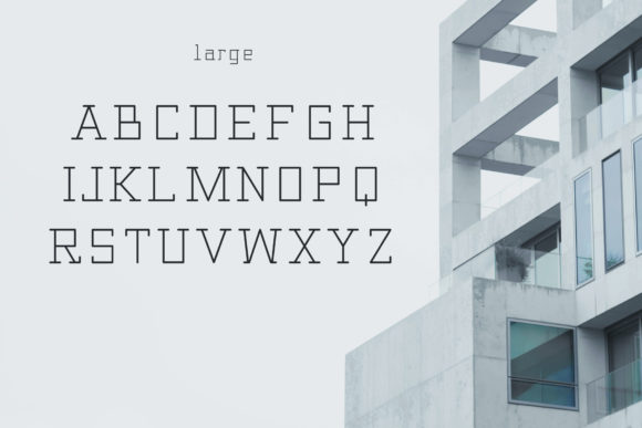 Architect Font - Preview 1