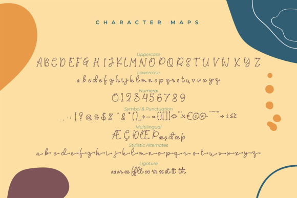 Arrow Lines Font - Preview 4