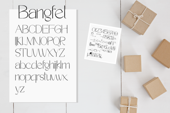 Bangfel Font - Preview 5