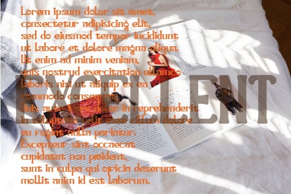 Bonnitta Combine Font - Preview 5