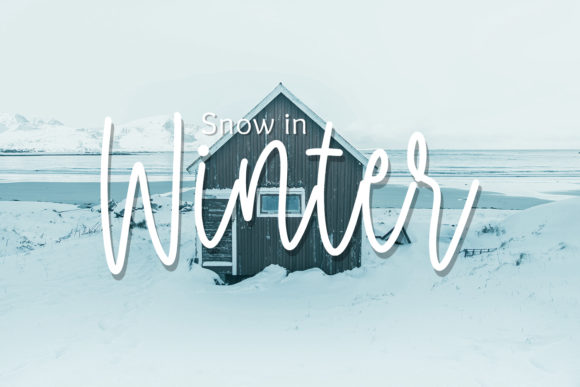 Bricklian Script Font - Preview 2
